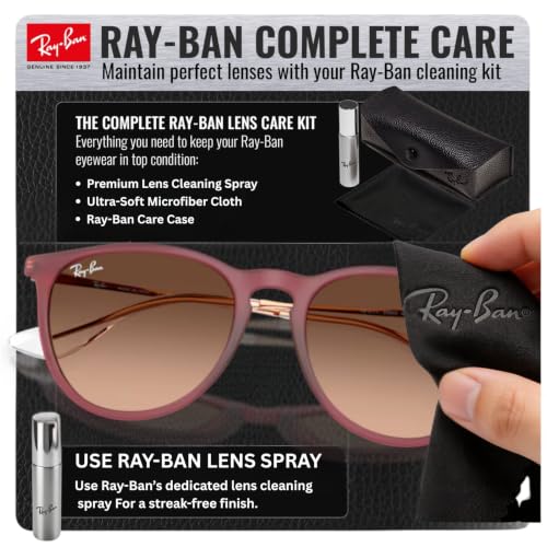 Image of Ray-Ban RB4171 ERIKA CLASSIC Phantos Shaped Sunglasses for Women with Official RAYBAN Eyewear Kit