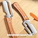Zero Snag Wooden Peeler, Zero Snag Wooden Kitchen Tool, Multi-Functional Vegetable Peeler for Kitchen, Multifunctional Vegetable Peelers Stainless Steel Sharp Blades with Bottle Opener (1PCS)