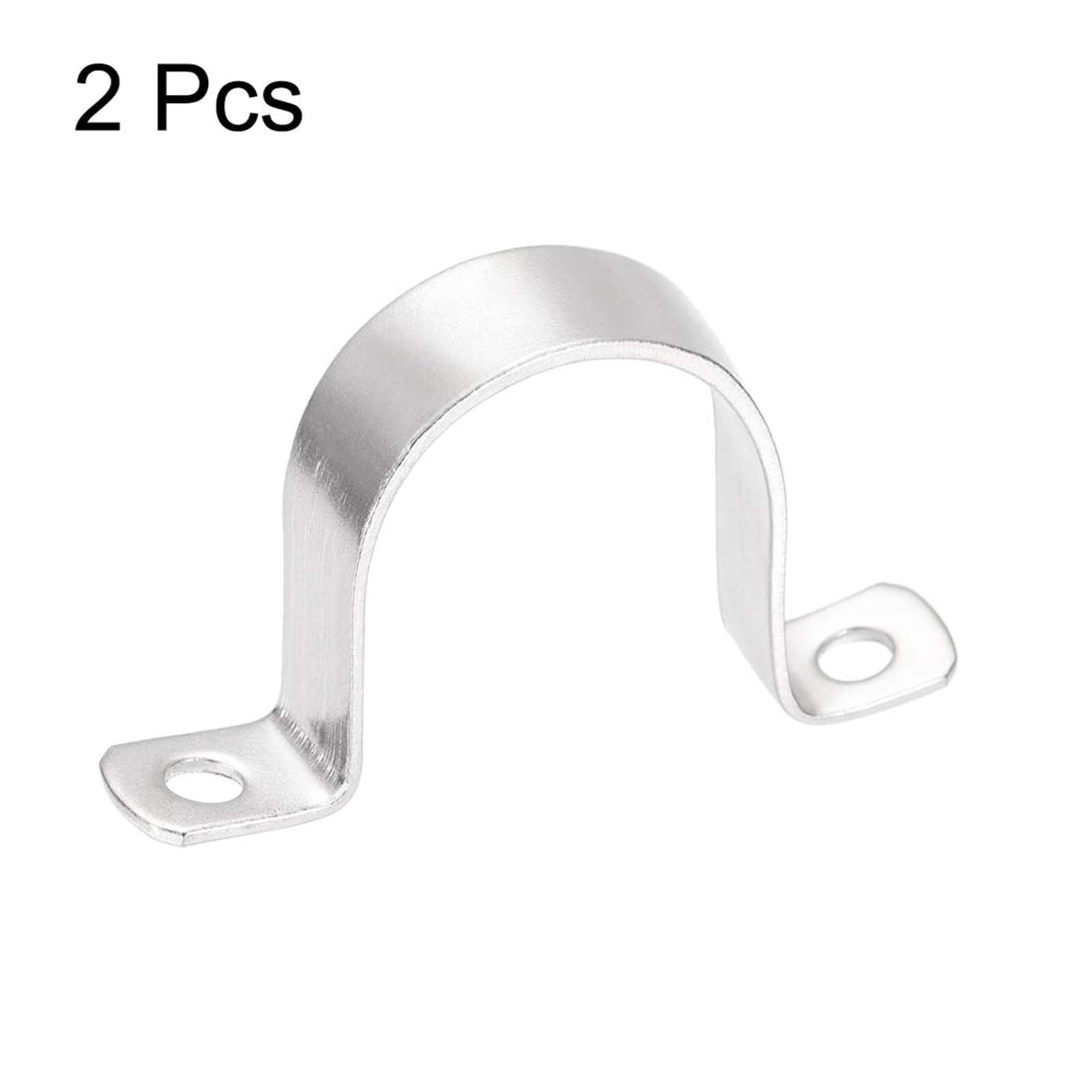 4 Pièces 100mm Collier de Fixation en Acier Inoxydable U - Fixation Sécure pour Tuyaux sur Diverses Surfaces(50mm(2Pcs))