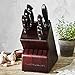 ZWILLING KRAMER Knife Block Set, 7-pc, brown, EUROLINE Stainless Damascus Collection