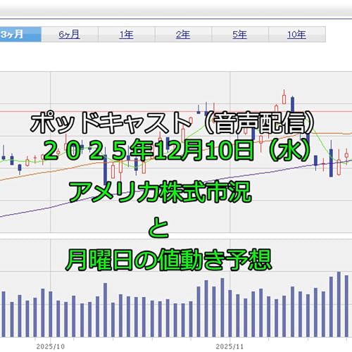 【朝刊】12/10 米国市場の決定打と今日の日本株戦略 cover art