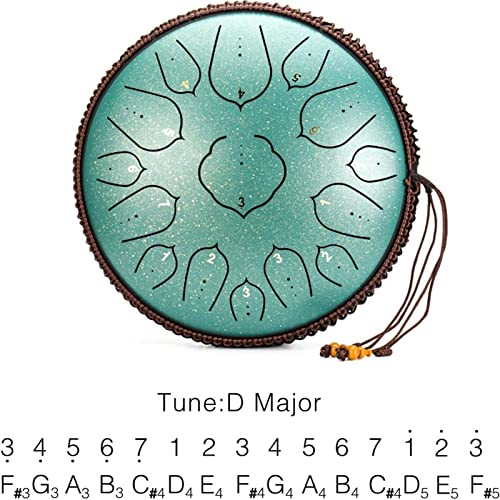 Steel Tongue Drum 14 Pulgadas 15 Notas miniatura 5