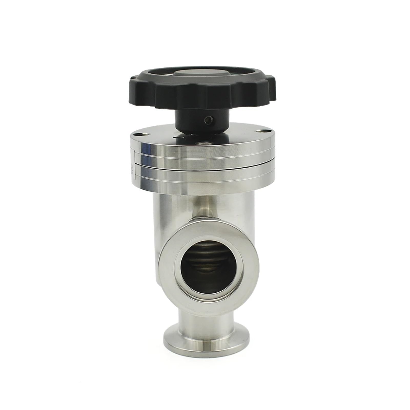 SLUSHSPYF 304 Stainless Steel L-Type Manua Flapper KF16 KF25KF40 KF50(KF-25)