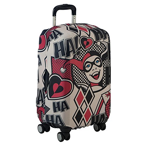Bioworld Harley Quinn Luggage Cover DC Comic Accessories - Harley Quinn Accessories DC Comic Luggage Cover - Harley Quinn Gift3