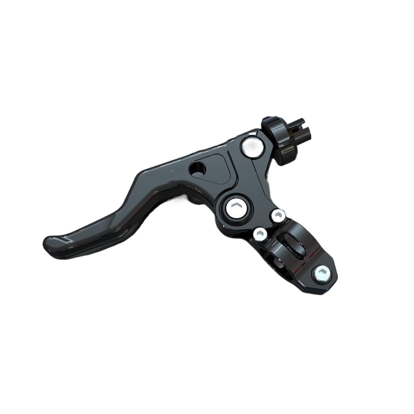 ZhanNuoBHd Brake Clutch Lever for NSR250 for MC18 for MC21 for MC22 for MC19 for CBR250 for CBR400 for NC23 for NC29 for CBR250 CNC Short Stunt Clutch Lever Perch Handlebar(Black)