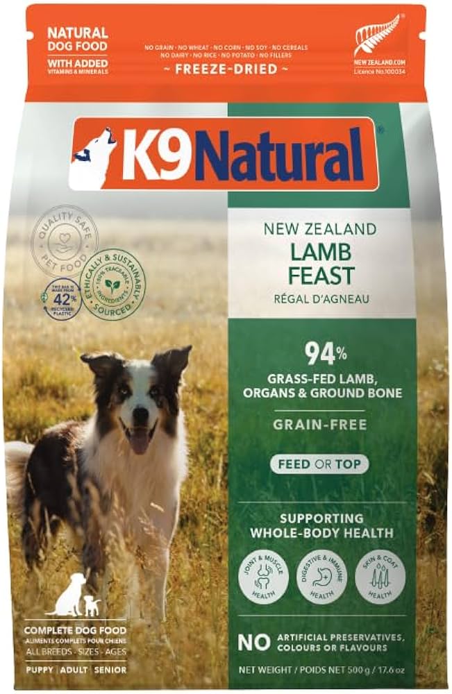 K9 Natural ラム フィースト 500g (2袋) Amazon.co.jp: ケーナインナチュラル (K9 Natural) フリーズ