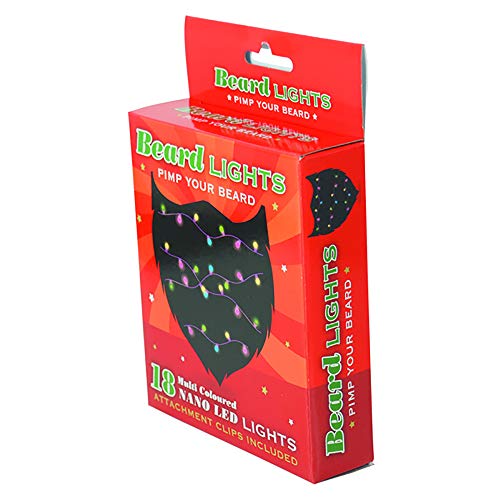 The Diabolical Gift People 18 luces LED para barba multicolor (enviadas desde...