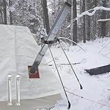 【Support de conduit de cheminée métallique】Ce kit de support de conduit de toit est fabriqué en acier inoxydable de haute qualité. Léger et résistant à la rouille, il résiste à diverses conditions climatiques, telles que le vent et la neige.