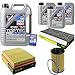 Produktbild Filter Set Inspektionspaket 8 Liter Motoröl Top Tec 4600 5W-30 MANN-FILTER Innenraumfilter Luftfilter Ölfilter