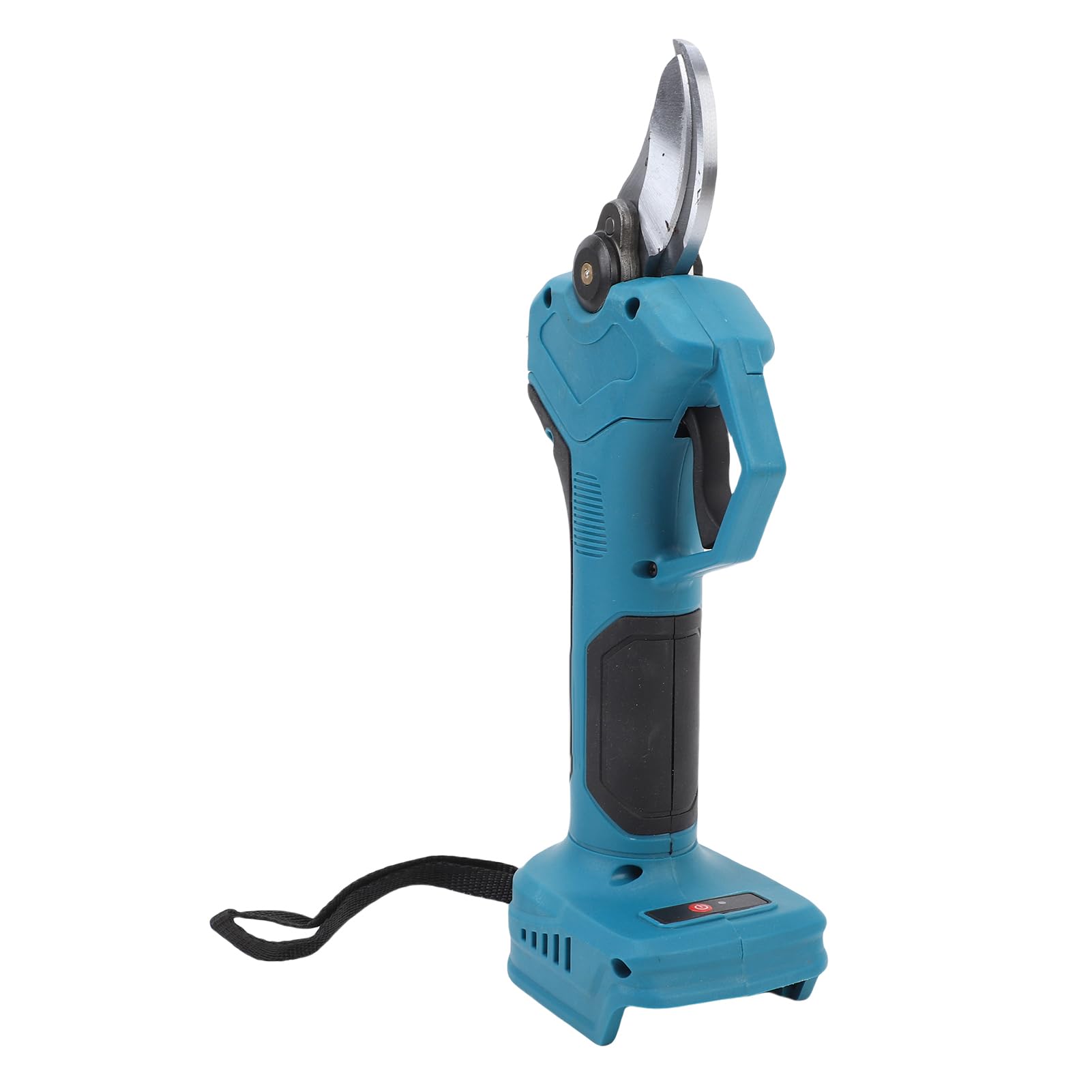 Jeffergarden Podadora Eléctrica Azul, Cortadora de Árboles Inalámbrica con Pantalla Digital y Cierre de Seguridad de 30 Mm para Jardinería