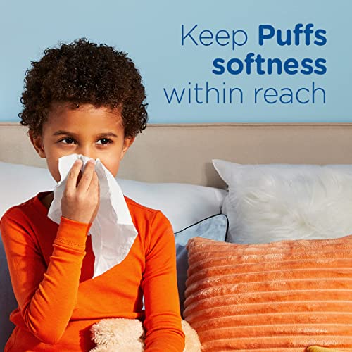 Puffs Simple Softness Non-Lotion Facial Tissue, 3 Family Size Boxes, 180 Tissues Per Box #TOP5