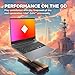 HP OMEN 16 inch Laptop, FHD 144Hz Display, Intel Core i7-14650HX, 16 GB RAM, 512 GB SSD, NVIDIA GeForce RTX 4060 GPU (8 GB Dedicated), Windows 11 Home, 16-ae0100nr (2024)