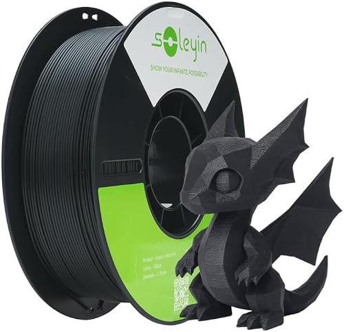 Creality Soleyin Ultra PLA Filament 1 Kg, Black
