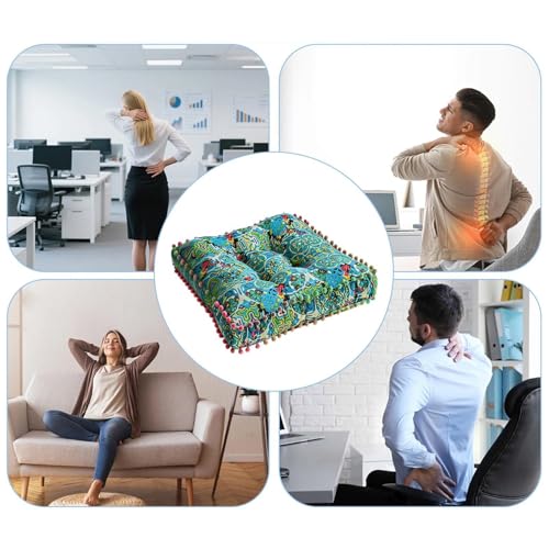 Cojines de silla de comedor ergonómicos para aliviar la presión al sentarse 5