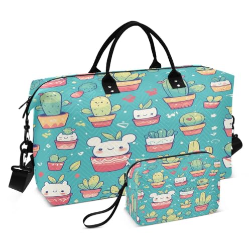 Sac de sport cactus mignon cadeau parfait pour fille voyage et natation