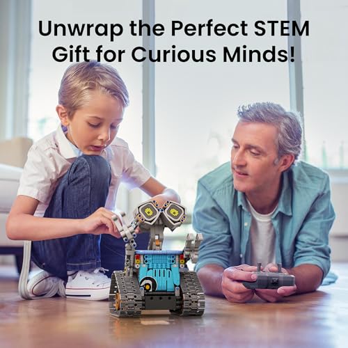 Image of Sillbird Building Robot Kit STEM Gifts for Kids 8-13 with Remote Control