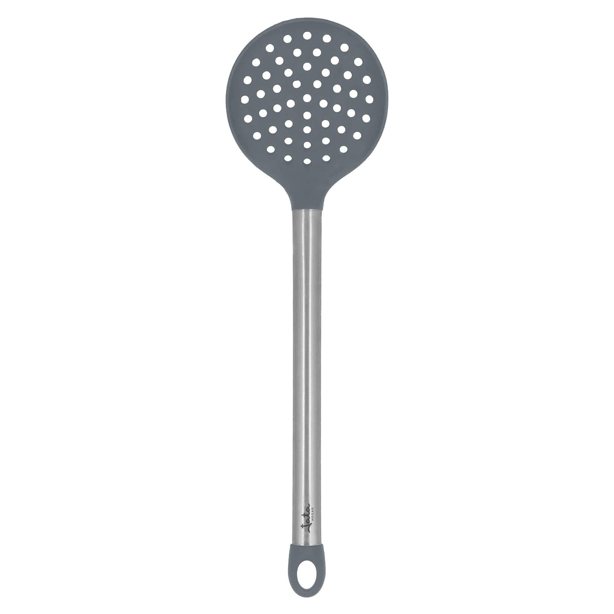 Frusta Manuale JATA HOGAR HACC4301 | Silicone E Acciaio Inox | Resistente Fino A 250°C | Lavabile In Lavastoviglie | Igienico E Appendibile