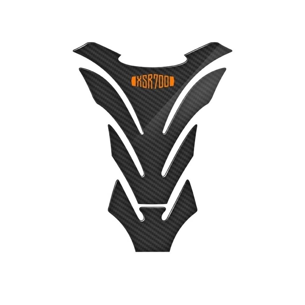 Tank Pad Protector Carbon Fiber Motorcycle Fuel Tank Pad Cover Protector Decal Stickers for XSR700 Tank Pad Sticker