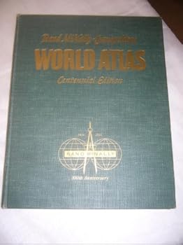 Hardcover RAND McNALLY-COSMOPOLITAN WORLD ATLAS Centennial Edition Book