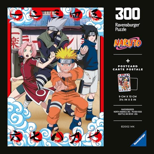 Rompecabezas Ravensburger Naruto de 300 piezas para adultos miniatura 4