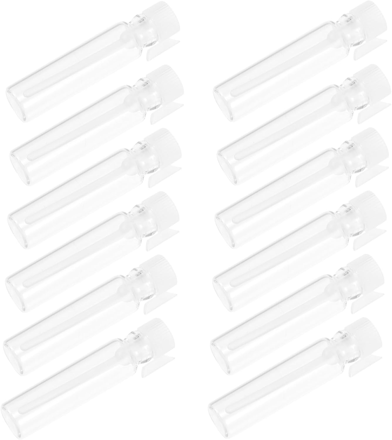 FRCOLOR 500pcs Portable Perfume Sample Bottles Dropper Leakproof Travel Vials for Perfume Essential Oils and Beauty Products