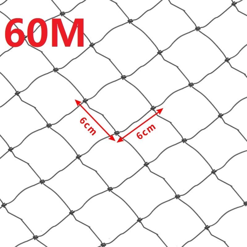 Viskieuw 1 Stuk 3 Lagen Stijl Viskieuw Net 1,5 * 30M Nylon Kleinmaas Kastnet Handgemaakte Plakkende Kieuwvissersnet Vistuig Kieuwnet (Kleur: 30M (Maas 40x40mm