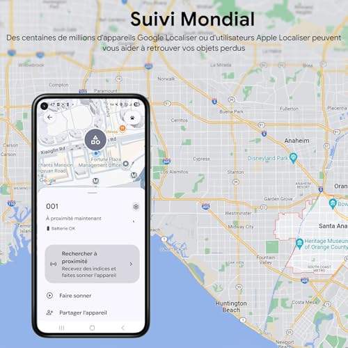 Localiser portefeuille et sac avec le tracker rechargeable ATUVOS