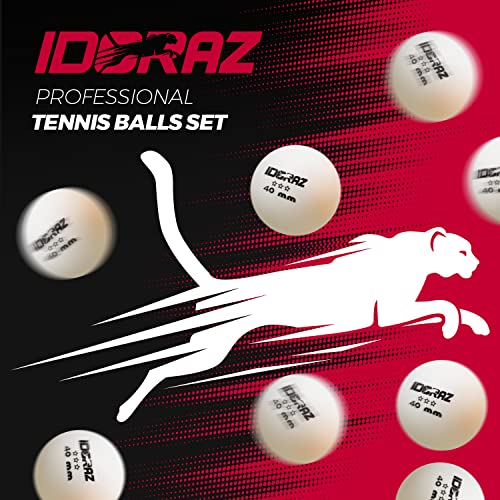 Idoraz Ping Pong Balls (6Pack White) #TOP1