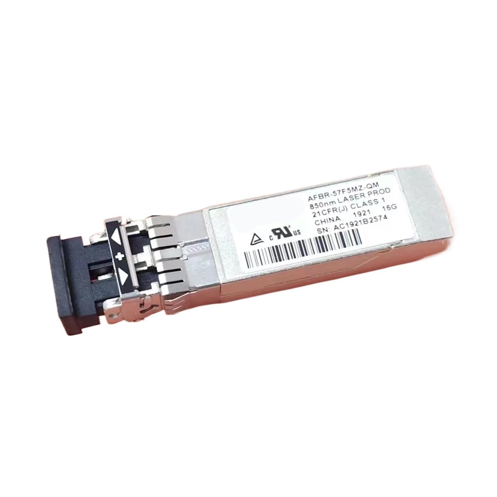 Émetteur-récepteur SFP Fibre Channel 16G AFBR-57F5MZ-QM 16 Go 850 nm avec port FC et canal HBA