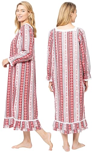 Image of The 1 for U Victorian Nightgown - Night Dress for Women Sleepwear, Kate 100% Cotton Gown