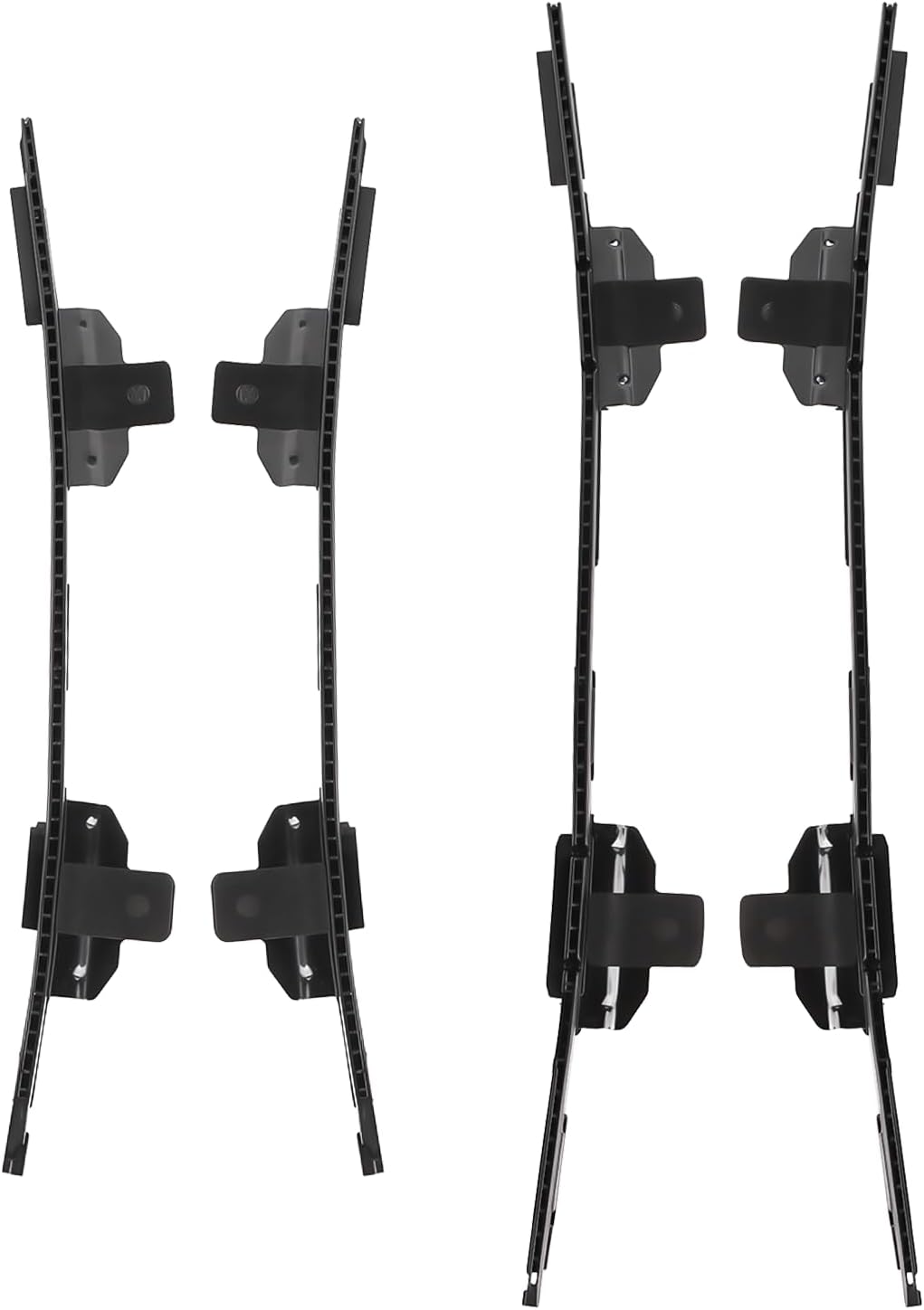 2 Pairs Sunroof Curtain Rails Glider Kit Front & Rear Sliding Brackets Compatible with BMW X1 E84 2013-2015 Sunshade Blind Guide Rail Set Replaces 54102993888