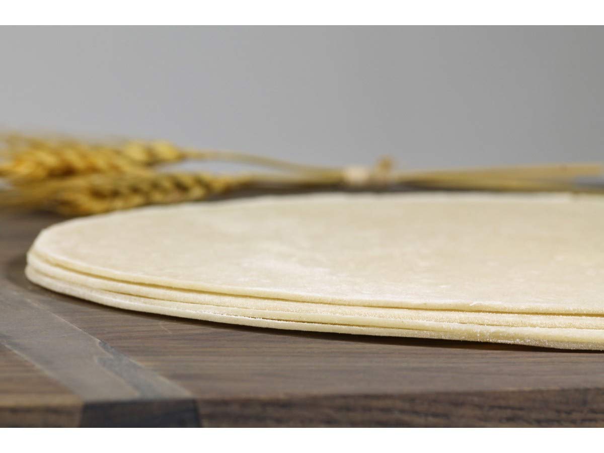 Ultra Thin Crust Original Round Par Baked Pizza Shell Flatbread, 14 inch -- 50 per case.