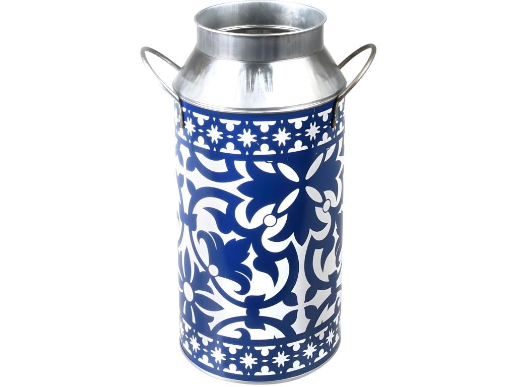 Churne à lait Fallen Fruits EL080 pot de fleur rétro contenant zinc extérieur