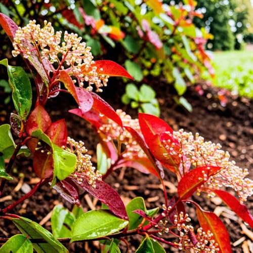 Carbeth Plants 2 x Photinia Little Red Robin in 9cm Pots