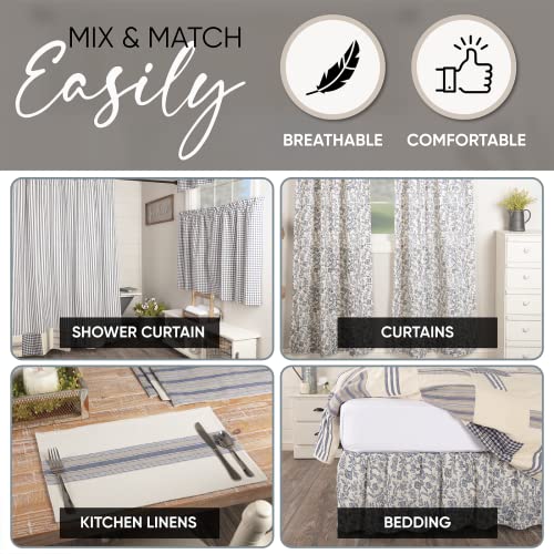 Piper Classics Doylestown Cali King Patchwork And Floral Quilt, Reversible With Gingham Check, Grain Sack And Blue Ticking Stripes For Boho Chic And Rustic Farmhouse Bedroom Decor (103”X103”) #TOP7