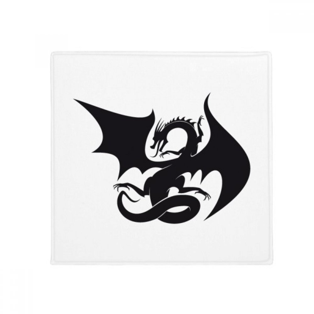 Tapis dragon animaux silhouette multicolore, idée cadeau originale pour salon et maison