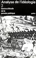 Analyse de l'idéologie T2 2718602295 Book Cover