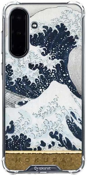 Skinit Clear Phone Case Compatible with Galaxy A36 5G - Officially Licensed View of The Naruto whirlpools at Awa by Hiroshige Design