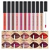 BestLand 10pcs/Set Matte Lipstick Lip Kit, Velvety Liquid Lipstick Waterproof Long Lasting Durable Nude Lip Gloss Beauty Cosmetics Gift Box Makeup Set Kit (10 Piece Set)
