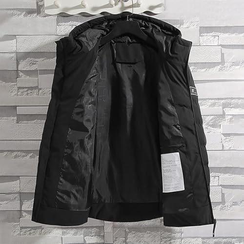 Blouson baseball homme imperméable veste longue de pluie