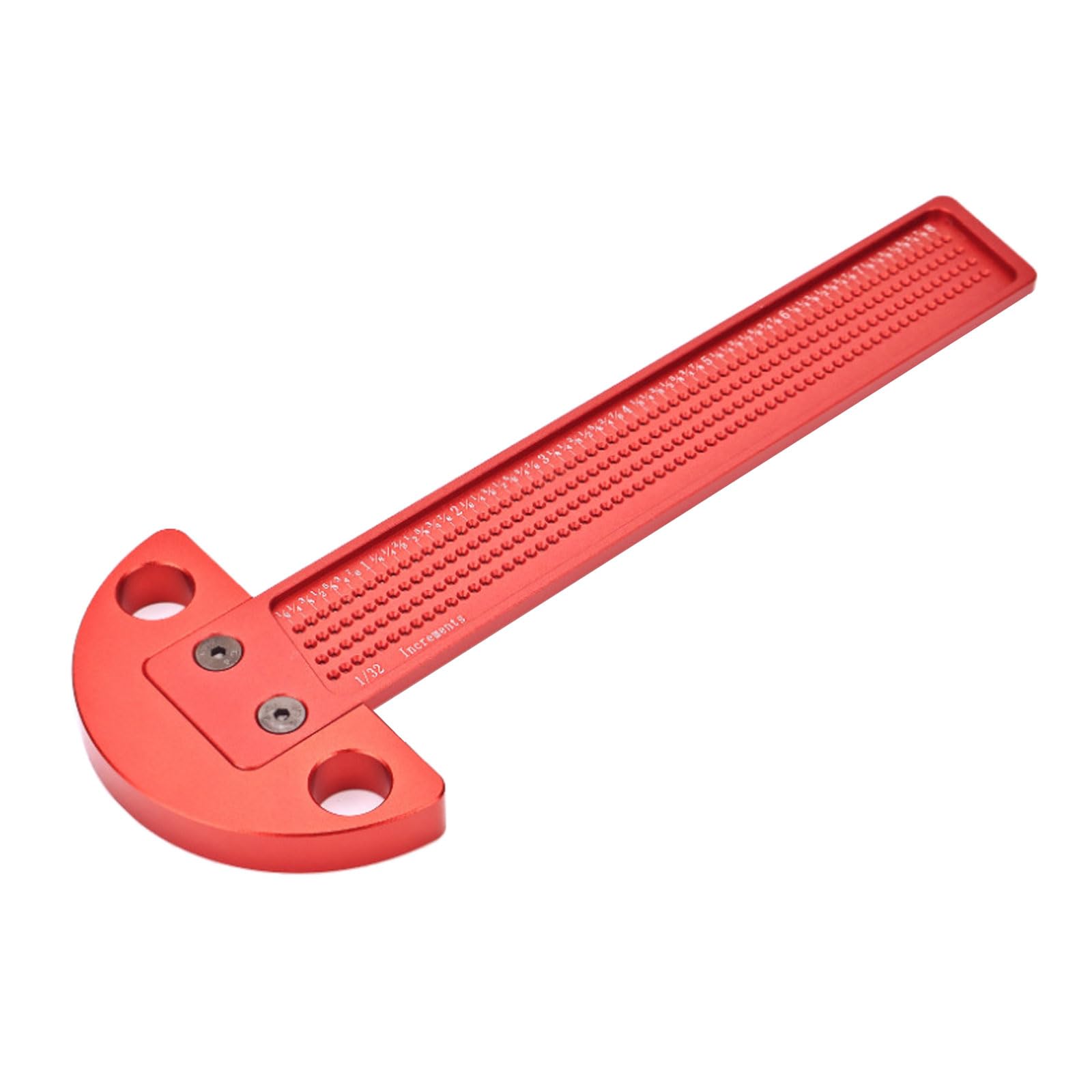 Woodworking Scriber T-Type Ruler Scribing Gauges Aluminum Hole Gauges Carpenter Marking Tool Line Drawing Ruler