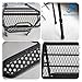 Universal SUV Tire Ladder Car Step, Foldable, Height Adjustable, Can Hold up to 30 Inch Tires,Fit for Tacoma;4runner; RAV4;Wrangler;Forester;Pickup Truck and SUV Accessories