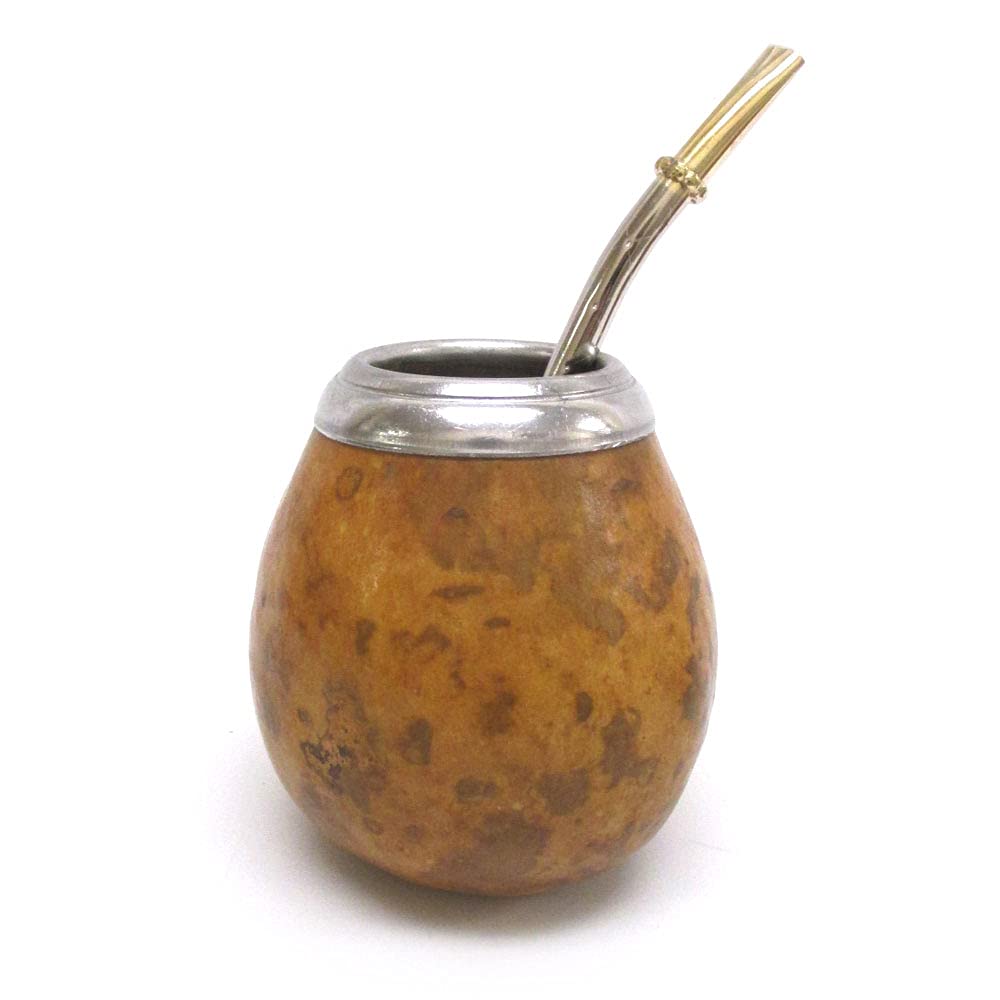 Argentina Mate Gourd Yerba Tea With Straw Bombilla Cup Gourd Yerba Kit Infusion