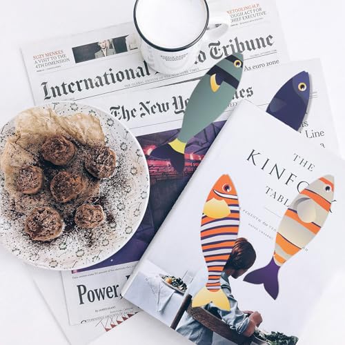 Knana BOOKMARK003 30Pcs Fish Shape Bookmarks Paper Bookmarks thumb #2