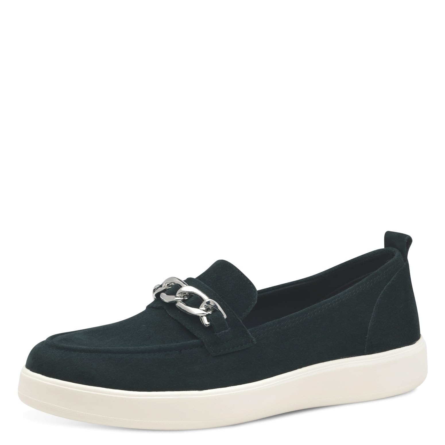 Tamaris Women's Damen 1-24749-44 Loafer, Navy Suede, 4 UK