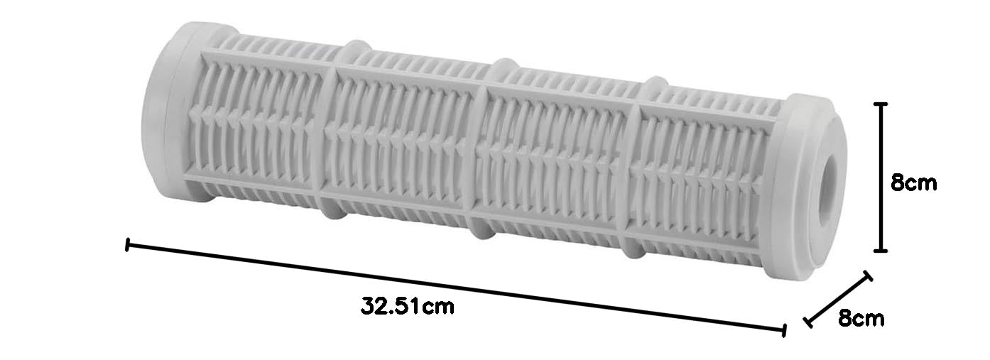 metabo Filtro lavable de 1 pulgadas de largo, de nailon, 80 my, prefiltro para bombas de agua y sistemas de riego – Protección contra arena y sólidos, filtro fino para instalaciones de jardín y agua