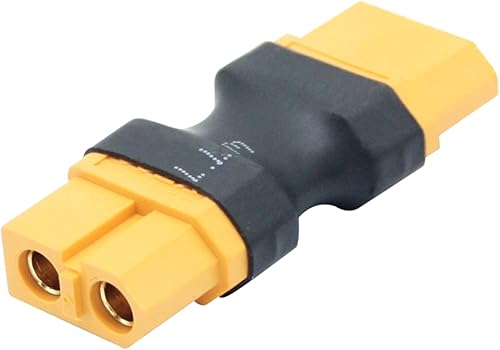 Miniatura 5 de Adaptador de conector XT60 hembra a hembra, conector XT60 sin adaptador de cable convertidor para RC Lipo Battery Drone Toy Car etc. (2 piezas)