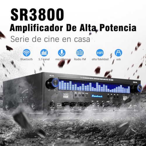 La Mejor Selección de Amplificador de audio de esta semana. 5