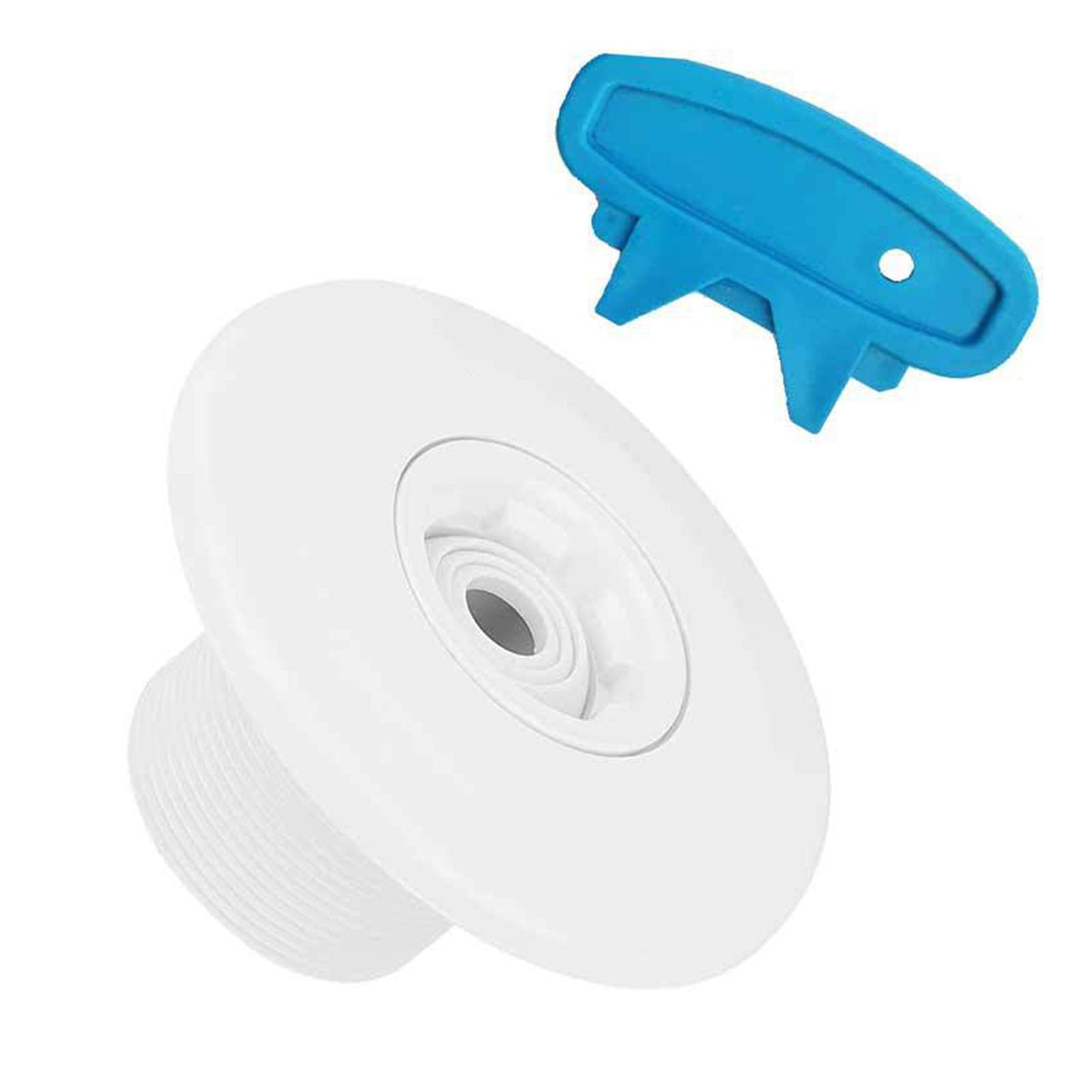 Tsophreniq Pool Nozzle Professional with Removal Tool Massage Nozzle 360 Degree Rotating Detachable Cleaning Tool Pool Circulation