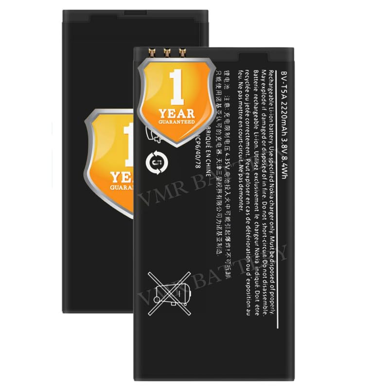 Image of Original BV-T5A Battery for Microsoft Lumia 550 | Lumia 730 (RM-1040) | Lumia 735 (RM-1039) | Lumia 738 - (2200mAh) - 1 Year Warranty K7